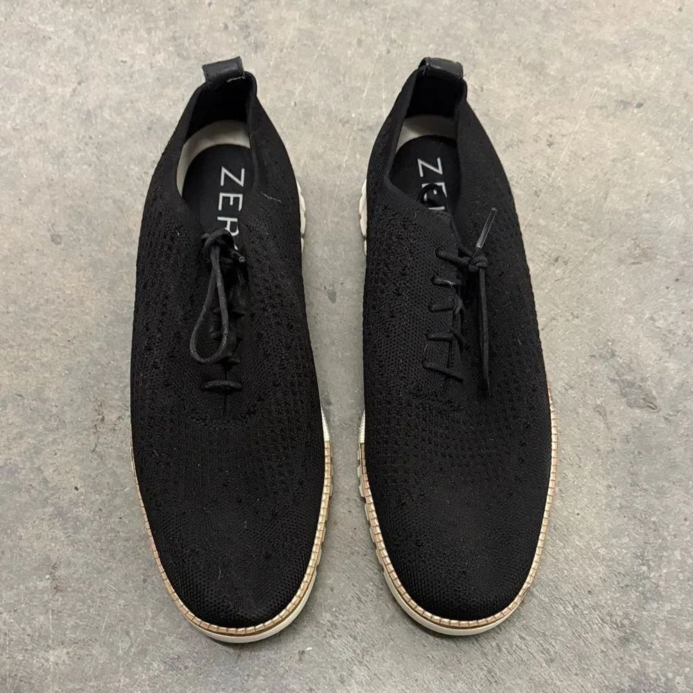Cole Haan Black Knit Sneakers